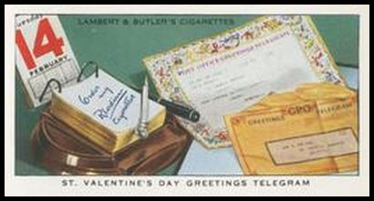 12 St. Valentine's Day Greetings Telegram